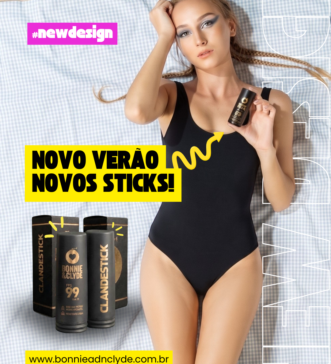 Novo design, mais eficiência. ✨